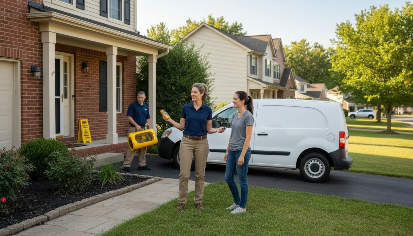 Water restoration image for Fire And Smoke Damage Restoration in Dover, MO